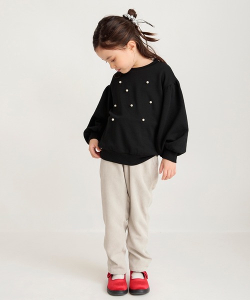 BRANSHES（ブランシェス）の「コーデュロイマカロンパンツ（その他パンツ・キッズ・ラベンダー/グレー/アイボリー・140/150/120/130/110/90/100/80）」の19枚目の写真