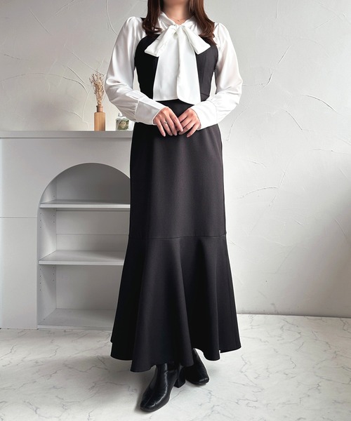 専用2個 セール】スリットマーメイドキャミワンピース【ZOZOTOWN限定アイテム