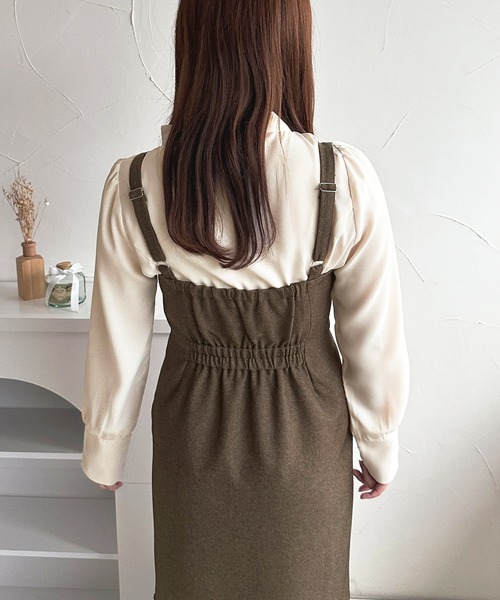 セール】スリットマーメイドキャミワンピース【ZOZOTOWN限定アイテム