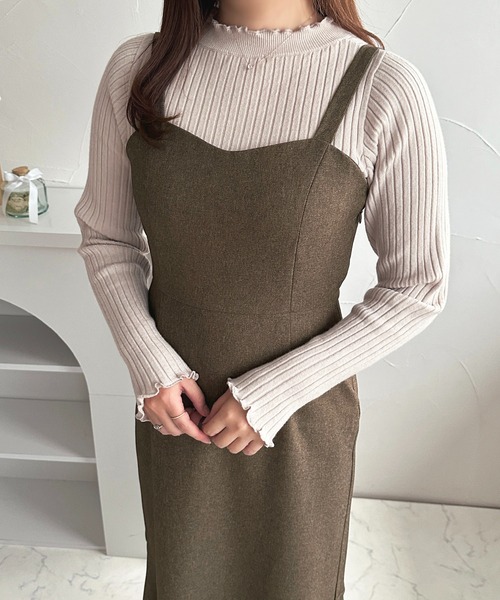 セール】スリットマーメイドキャミワンピース【ZOZOTOWN限定アイテム