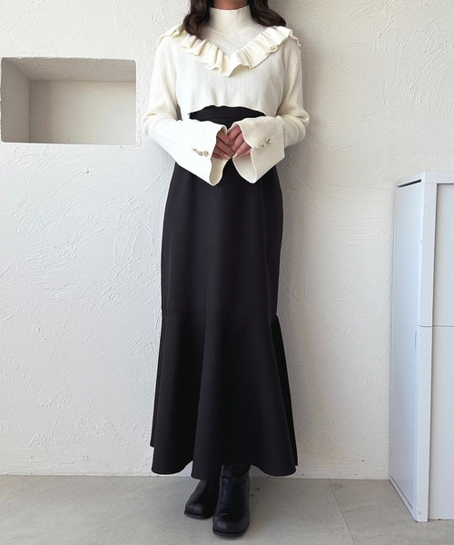 セール】スリットマーメイドキャミワンピース【ZOZOTOWN限定アイテム