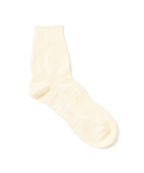 BEAMS(ビームス)の「リンクス ソックス(ソックス/靴下・メンズ・ホワイト/ブラック/グレー/オフホワイト・ONE SIZE)」の2枚目の写真