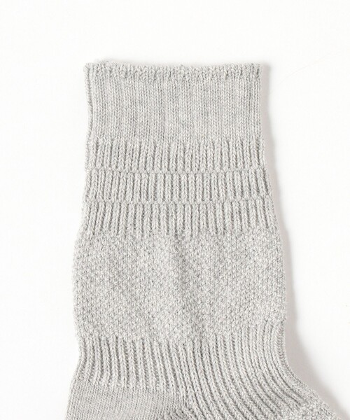 BEAMS(ビームス)の「リンクス ソックス(ソックス/靴下・メンズ・ホワイト/ブラック/グレー/オフホワイト・ONE SIZE)」の6枚目の写真
