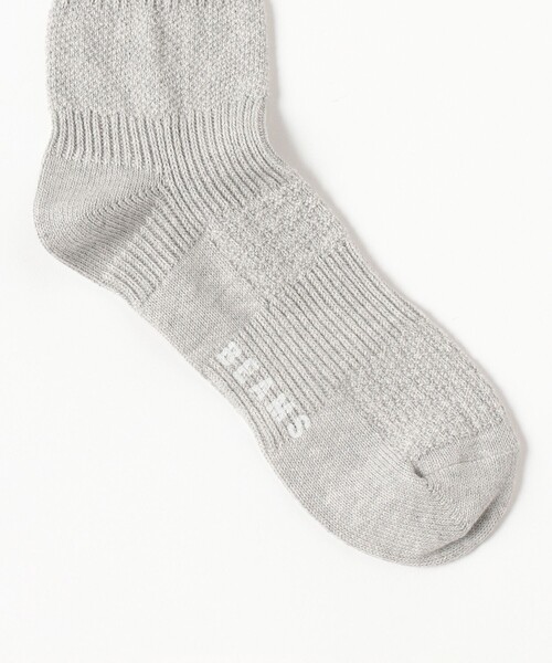 BEAMS(ビームス)の「リンクス ソックス(ソックス/靴下・メンズ・ホワイト/ブラック/グレー/オフホワイト・ONE SIZE)」の5枚目の写真