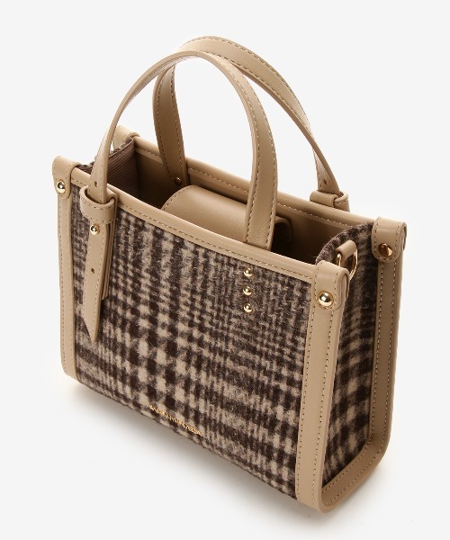 SAMANTHAVEGA(サマンサベガ)の「チェック横型ショルダーバッグ(ショルダーバッグ・レディース・レッド/ブラウン/ブラック・FREE)」の13枚目の写真