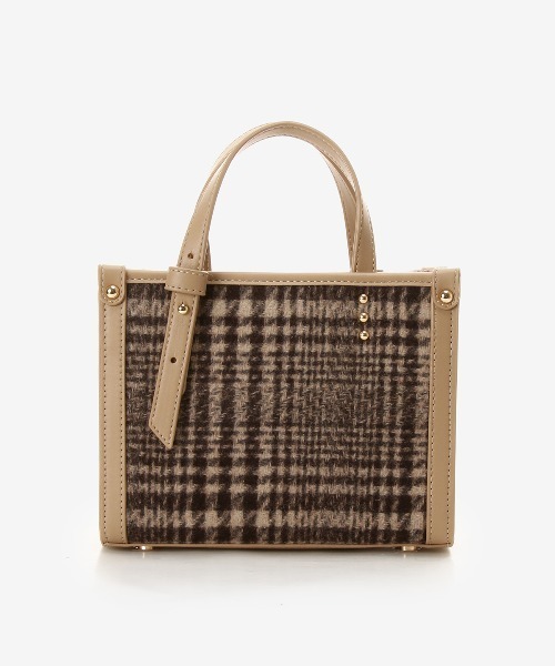 SAMANTHAVEGA(サマンサベガ)の「チェック横型ショルダーバッグ(ショルダーバッグ・レディース・レッド/ブラウン/ブラック・FREE)」の15枚目の写真