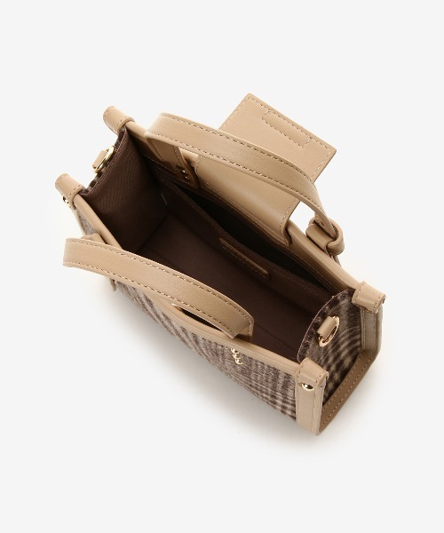 SAMANTHAVEGA(サマンサベガ)の「チェック横型ショルダーバッグ(ショルダーバッグ・レディース・レッド/ブラウン/ブラック・FREE)」の16枚目の写真