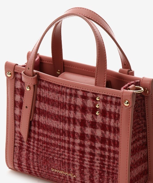 SAMANTHAVEGA(サマンサベガ)の「チェック横型ショルダーバッグ(ショルダーバッグ・レディース・レッド/ブラウン/ブラック・FREE)」の20枚目の写真