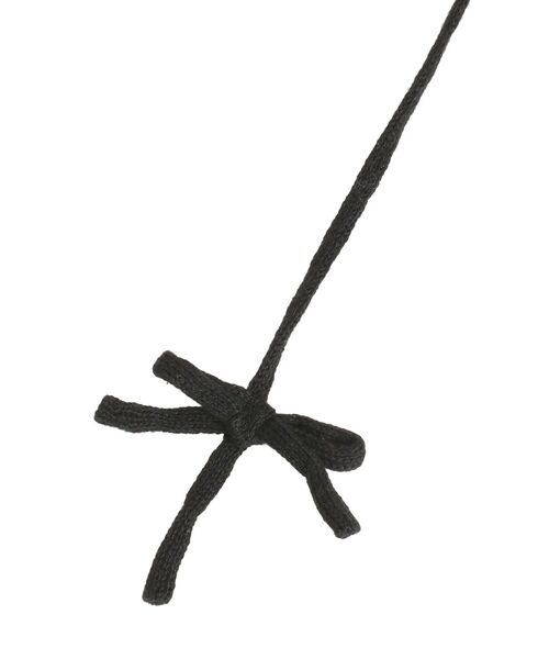 merry jenny（メリージェニー）の「りぼんたくさんヘッドドレス　/　リボンたくさんヘッドドレス（カチューシャ・レディース・ブラック/オフホワイト・FREE）」の11枚目の写真