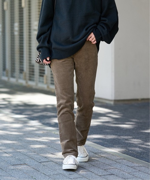 JOURNAL STANDARD relume（ジャーナルスタンダード　レリューム）の「《追加2》ストレッチコールスキニー（その他パンツ・レディース・グレー/ベージュ・40/38/36）」の7枚目の写真