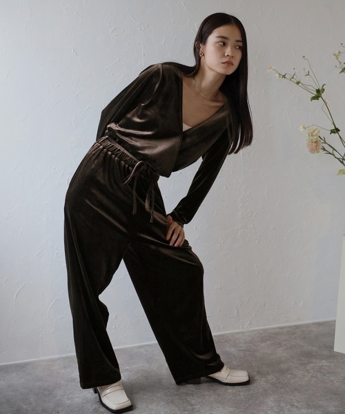 velour cachecoeur all-in-one /ベロアカシュクール