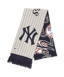 E-COME（イーカム）の「E-come/イーカム マフラー MLB STADIUM MUFFLER メジャーリーグ ニューヨークヤンキーズ 防寒  YK-SCF03（マフラー）」