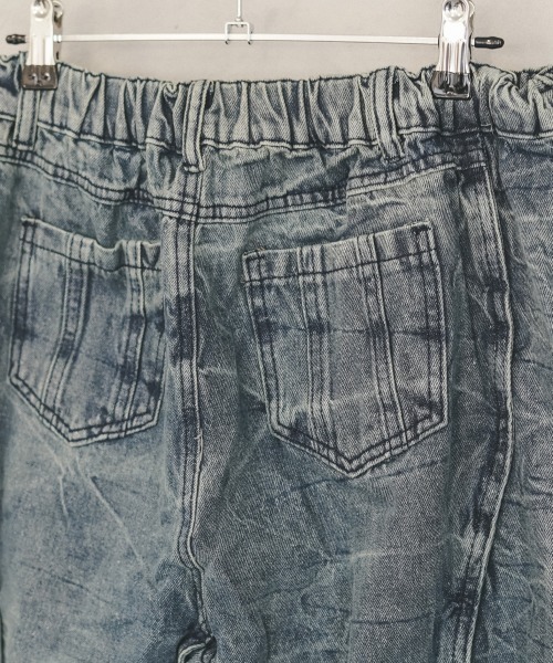 Shoowtime(ショウタイム)の「Cut design vintage wash wide denim pants / カットデザインビンテージウォッシュワイドデニムパンツ(デニムパンツ・メンズ・ブルー・SMALL/MEDIUM/LARGE/X-LARGE)」の11枚目の写真