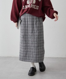 NAO（ナオ）の「起毛チェックナロースカート（スカート）」