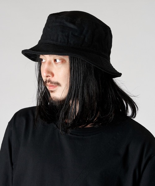 NO ID.(ノーアイディ)の「ウールバケットハット(ハット・メンズ・チャコール/ブラック・ONE SIZE)」の22枚目の写真