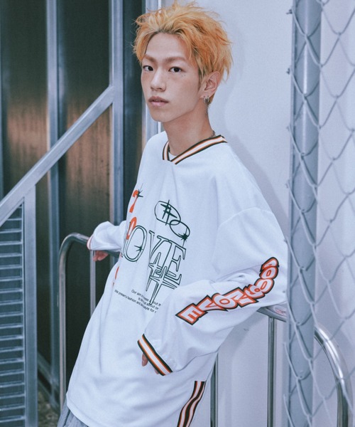 [ROMANTIC CROWN]★25SS★韓国人気★NEO GOTHIC CROSS L/S NEO GOTHIC CROSS LONGSLEEVE_CHA | ROMANTIC CROWN