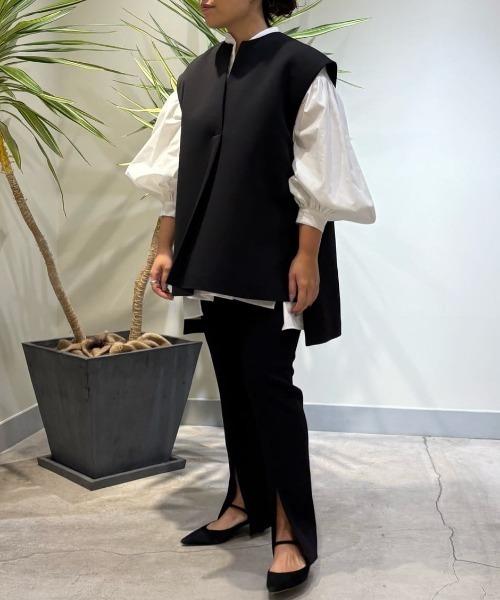 ◇2WAYツイルフロントスリットパンツ（その他パンツ）｜LE PHIL