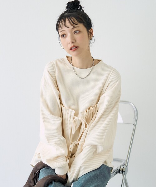 フリークスストア/ワッフルロンTビスチェセット セール】【セットアイテム】ワッフル ロンTビスチェセット（T