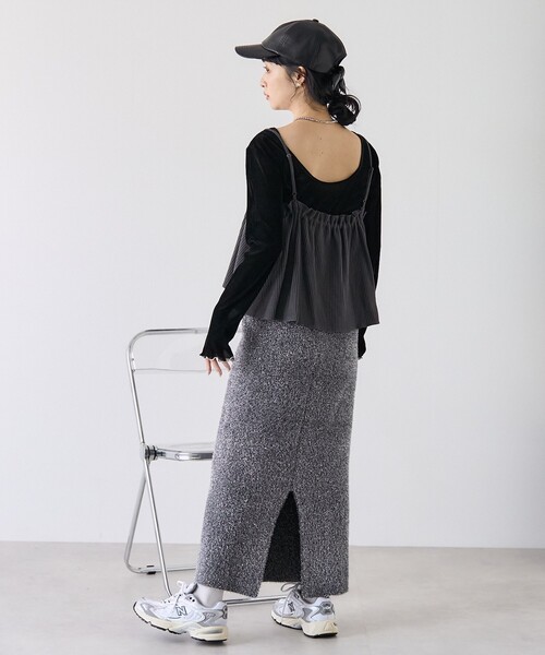 connett ロンT セット　ストレッチワッフル エアフレックス」セットアップ ワッフルフットボールロンT ｜The