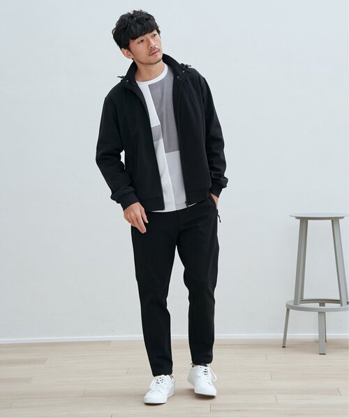 ikka(イッカ)の「【親子コーデ】ブロックスポンチグラデロンT(Tシャツ/カットソー・メンズ・ブラック/ネイビー/グリーン/ホワイト・M/L/XL/S)」の12枚目の写真