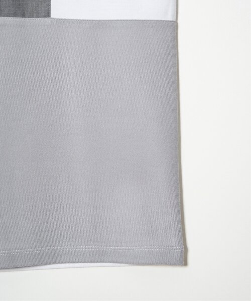 ikka(イッカ)の「【親子コーデ】ブロックスポンチグラデロンT(Tシャツ/カットソー・メンズ・ブラック/ネイビー/グリーン/ホワイト・M/L/XL/S)」の5枚目の写真