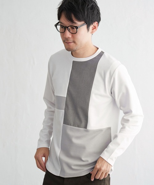 ikka(イッカ)の「【親子コーデ】ブロックスポンチグラデロンT(Tシャツ/カットソー・メンズ・ブラック/ネイビー/グリーン/ホワイト・M/L/XL/S)」の21枚目の写真