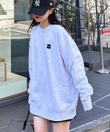 CIAOPANIC TYPY | 【ユニセックス】シグニチャービックシルエットワンポイントロゴスウェット(スウェット)