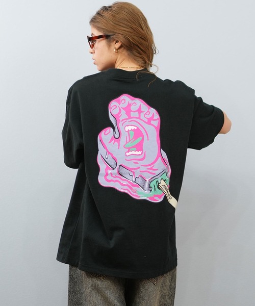 SANTA CRUZ（サンタクルーズ）の「【ユニセックス】SANTACRUZ/サンタクルーズ アイスキャンディーデザインTシャツ 502252433（Tシャツ/カットソー・レディース・ホワイト/ブラック/ベージュ・L/M/XL）」の2枚目の写真