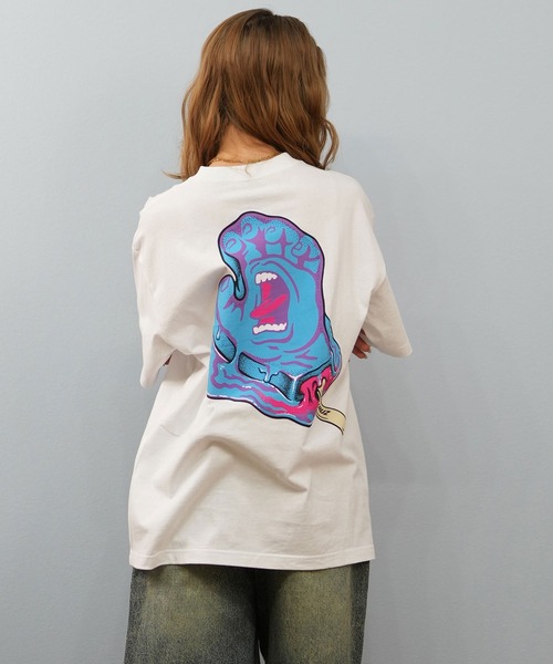 SANTA CRUZ（サンタクルーズ）の「【ユニセックス】SANTACRUZ/サンタクルーズ アイスキャンディーデザインTシャツ 502252433（Tシャツ/カットソー・レディース・ホワイト/ブラック/ベージュ・L/M/XL）」の4枚目の写真