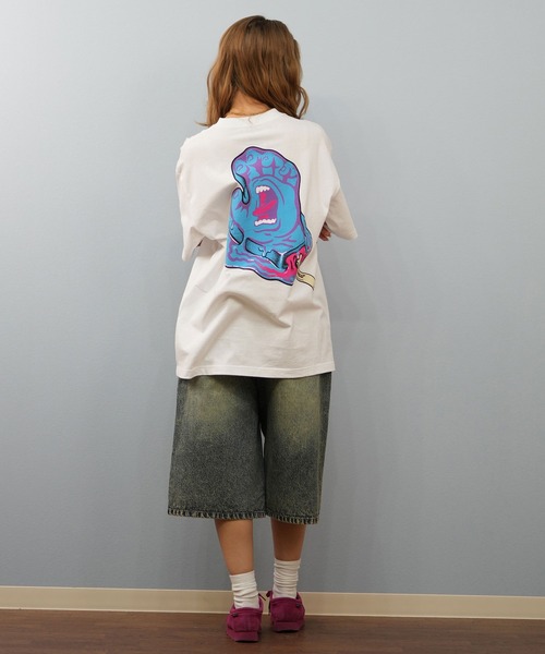 SANTA CRUZ（サンタクルーズ）の「【ユニセックス】SANTACRUZ/サンタクルーズ アイスキャンディーデザインTシャツ 502252433（Tシャツ/カットソー・レディース・ホワイト/ブラック/ベージュ・L/M/XL）」の6枚目の写真