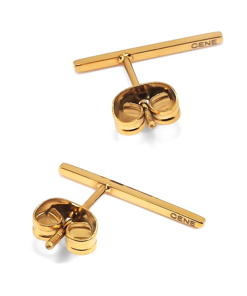 CENE（セネ）の「【CENE】セネ/スリムラインピアス（ピアス（両耳用）・レディース・シルバー/ゴールド・FREE）」の17枚目の写真