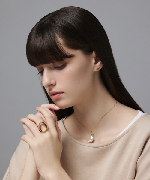 CENE（セネ）の「【CENE】セネ/スリムラインピアス（ピアス（両耳用）・レディース・シルバー/ゴールド・FREE）」の19枚目の写真