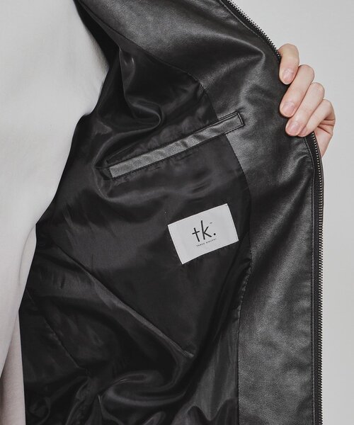 tk.TAKEO KIKUCHI（ティーケータケオキクチ）の「ジップショートブルゾン（ブルゾン・メンズ・ベージュ系/ブラック系・02/03）」の20枚目の写真