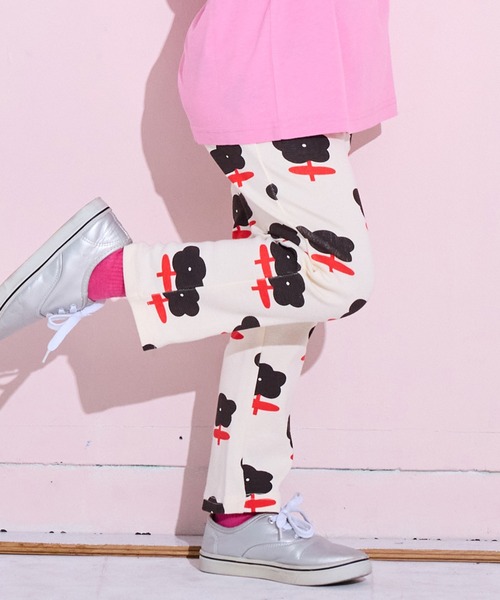 MARKEY'S（マーキーズ）の「ストレッチスキニーパンツ（その他パンツ・キッズ・ストライプ/チャコール/ライトグレー/ブラック/オフホワイト・70/80/90/95/100/110/120/130）」の4枚目の写真