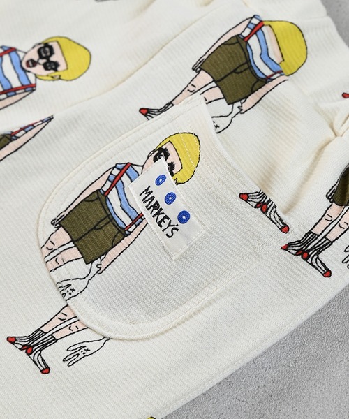 MARKEY'S（マーキーズ）の「ストレッチスキニーパンツ（その他パンツ・キッズ・ストライプ/チャコール/ライトグレー/ブラック/オフホワイト・70/80/90/95/100/110/120/130）」の16枚目の写真