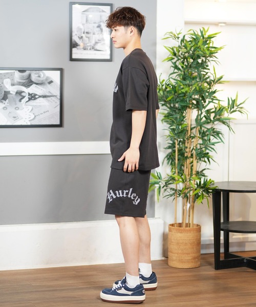 Hurley （ハーレー）の「Hurley/ハーレー TERRY OE LOGO SHORTS MCWS251069（その他パンツ・メンズ・ダークグリーン/チャコールグレー・L/M）」の17枚目の写真