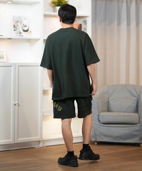 Hurley （ハーレー）の「Hurley/ハーレー TERRY OE LOGO SHORTS MCWS251069（その他パンツ・メンズ・ダークグリーン/チャコールグレー・L/M）」の9枚目の写真