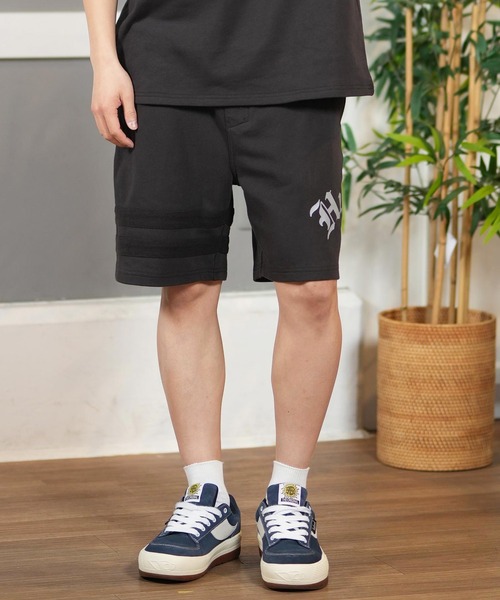 Hurley （ハーレー）の「Hurley/ハーレー TERRY OE LOGO SHORTS MCWS251069（その他パンツ・メンズ・ダークグリーン/チャコールグレー・L/M）」の12枚目の写真