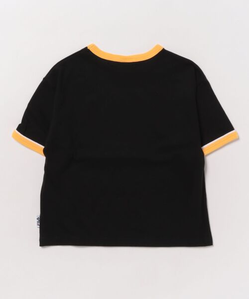 FILA（フィラ）の「FILA/フィラ　ロゴ半袖Tシャツ（Tシャツ/カットソー・キッズ・ブラック/オフホワイト/グリーン・110cm/120cm/130cm）」の4枚目の写真