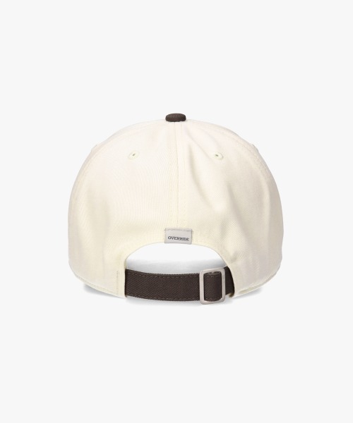 OVERRIDE(オーバーライド)の「OVERRIDE REC EMBROIDERY LOGO CAP SG / オーバーライド(キャップ・レディース・ブルー/ベージュ/ピンク/チョコ・57~59cm)」の6枚目の写真