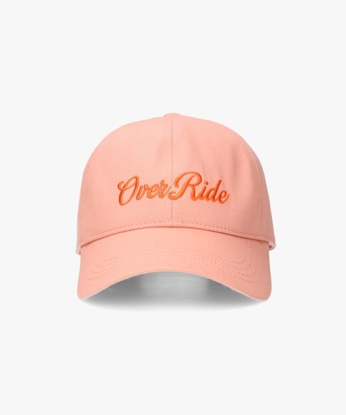 OVERRIDE(オーバーライド)の「OVERRIDE REC EMBROIDERY LOGO CAP SG / オーバーライド(キャップ・レディース・ブルー/ベージュ/ピンク/チョコ・57~59cm)」の21枚目の写真