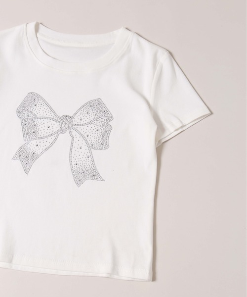 PHILLY（フィリー）の「【プチプラ\2199★】リボンストーンロゴTシャツ（Tシャツ/カットソー・レディース・ホワイト/ブラック・FREE）」の16枚目の写真