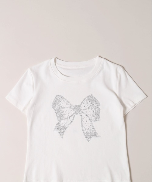 PHILLY（フィリー）の「【プチプラ\2199★】リボンストーンロゴTシャツ（Tシャツ/カットソー・レディース・ホワイト/ブラック・FREE）」の14枚目の写真