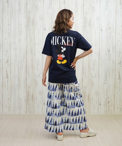 ANTIBAL（アンティバル）の「ANTIBAL/アンティバル ミッキーマウス/UVケアラッシュガード 253AN2ST572（Tシャツ/カットソー・レディース・ブラック/ネイビー/ホワイト・FREE）」の10枚目の写真