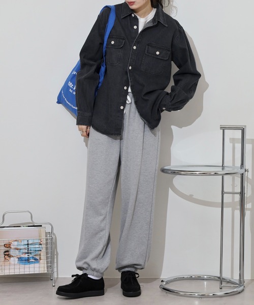 FUNALIVE(ファンアライブ)の「ALCARZA 10oz デニムシャツ(シャツ/ブラウス・メンズ・ネイビー/ブラック/サックスブルー/ブルー・XL/L/M)」の17枚目の写真