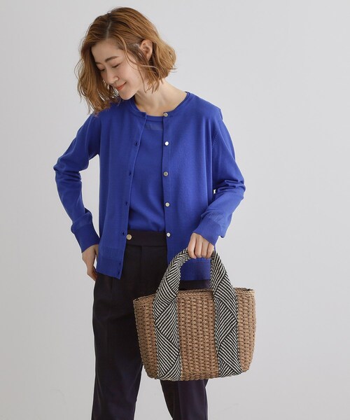 grove（グローブ）の「ペーパー巾着コードラメ2WAYトート（トートバッグ・レディース・アイボリー/グレー/ベージュ/ライトベージュ・00）」の12枚目の写真