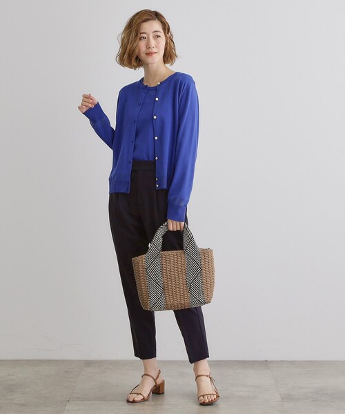 grove（グローブ）の「ペーパー巾着コードラメ2WAYトート（トートバッグ・レディース・アイボリー/グレー/ベージュ/ライトベージュ・00）」の13枚目の写真