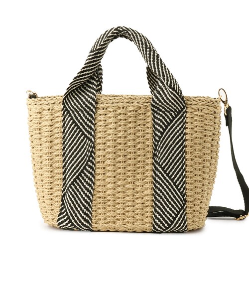 grove（グローブ）の「ペーパー巾着コードラメ2WAYトート（トートバッグ・レディース・アイボリー/グレー/ベージュ/ライトベージュ・00）」の18枚目の写真