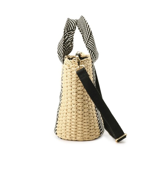 grove（グローブ）の「ペーパー巾着コードラメ2WAYトート（トートバッグ・レディース・アイボリー/グレー/ベージュ/ライトベージュ・00）」の19枚目の写真