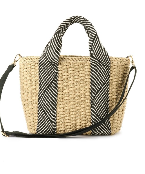 grove（グローブ）の「ペーパー巾着コードラメ2WAYトート（トートバッグ・レディース・アイボリー/グレー/ベージュ/ライトベージュ・00）」の20枚目の写真